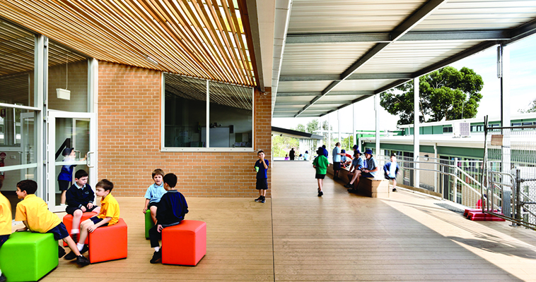 Birralee Primary School, Doncaster, Architect: Kerstin Thompson Architects, Landscape consultant: Simon Ellis, Photography: Derek Swalwell