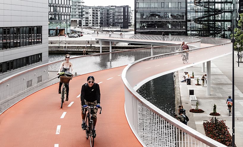 The Bicycle Snake, Architect: DISSING+WEITLING architecture, Landscape: Marianne Levinsen Landskab, Photographer: Rasmus Hjortshøj