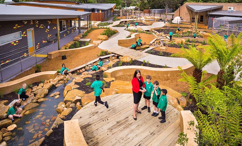 Eastwood Primary School, Architect: Crosier Scott Architects, Landscape Architect: Richard Bellemo Landscapes, Photographer: Peter Casamento