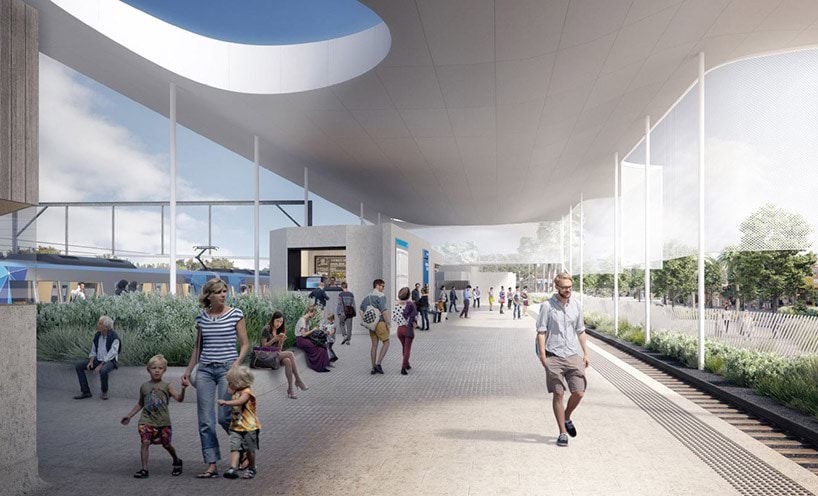 Artist Impression, Frankston Station Design Competition