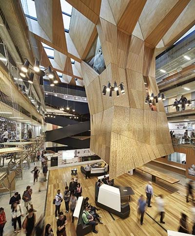 Melbourne School of Design, Architects: John Wardle Architects & NADAAA, Photographer: Peter Bennetts