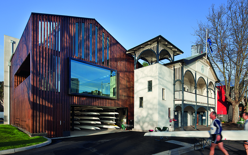 Melbourne University Boat Club, Architect: Lovell Chen Architects, Photographer: John Gollings