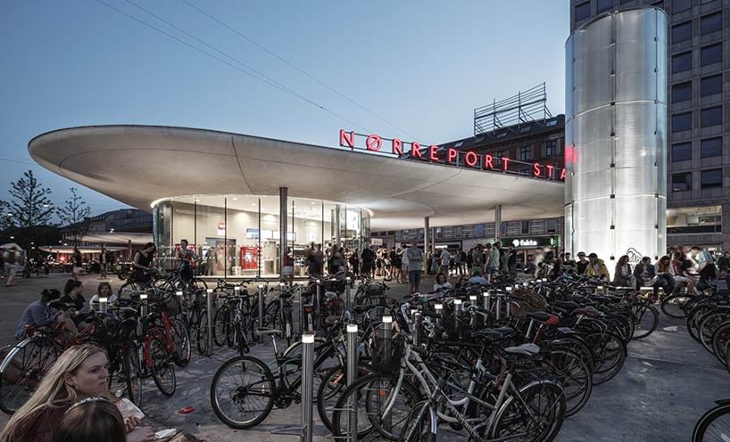 Norreport Station, Architect: COBE and Gottlieb Paludan Architects, Photographer: Rasmus Hjortshøj - COAST