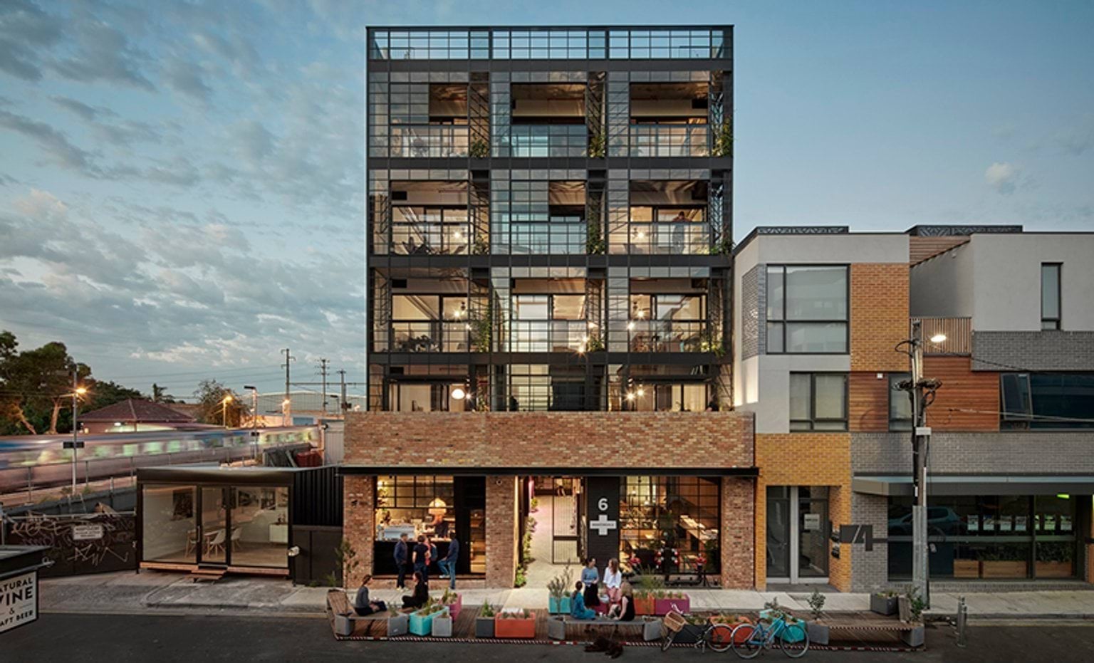 Nightingale 1, Architect: Breathe Architecture, Landscape Architects: Oculus / Openwork, Photographer: Peter Clarke Nightingale 1, Architect: Breathe Architecture, Landscape Architects: Oculus / Openwork, Photographer: Peter Clarke