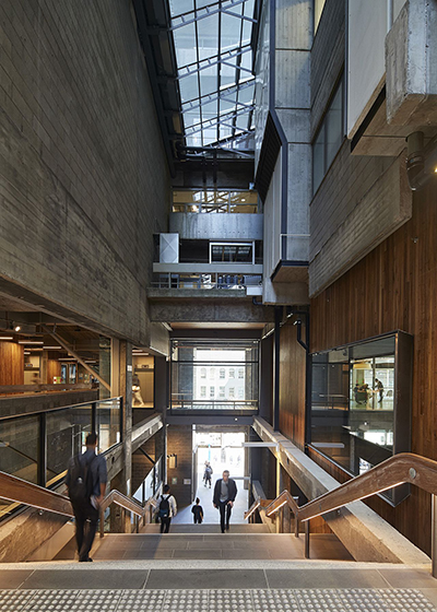 RMIT New Academic Street, Architects: Lyons, Minifie van Schaik Architects, NMBW, Harrison White and Maddison Architects, Landscape Architect: TCL, Photographer: Peter Bennetts RMIT New Academic Street, Architects: Lyons, Minifie van Schaik Architects, NMBW, Harrison White and Maddison Architects, Landscape Architect: TCL, Photographer: Peter Bennetts