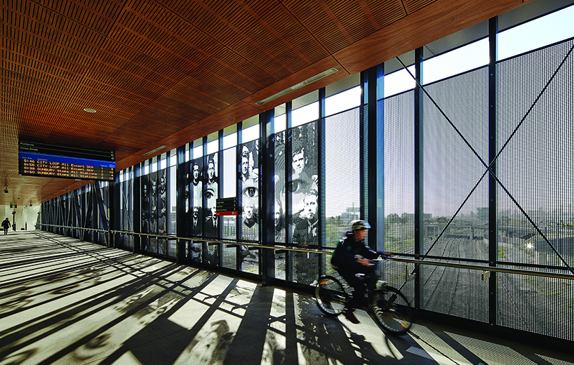 West Footscray Railway Station Regional Rail Link, Architect: Hassell, Photographer: Peter Bennetts 