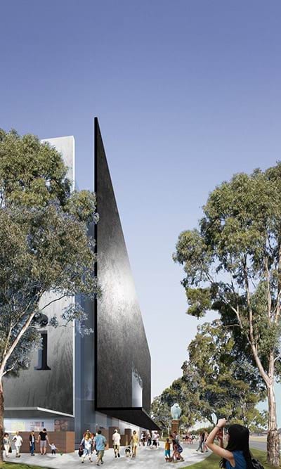 Artist Impression, Shepparton Art Museum Design (SAM)