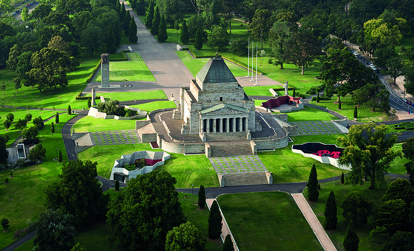 The Shrine Galleries of Remembrance, Architect: Ashton Raggatt McDougall, Landscape Architect: Rush Wright Associates, Heritage Consultant: Lovell Chen, Photographer: John Gollings