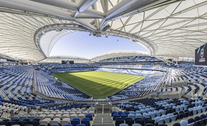 Allianz Stadium indoors